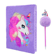 Plush Notebook Cyiecw Magic Diary for Girls Lovely