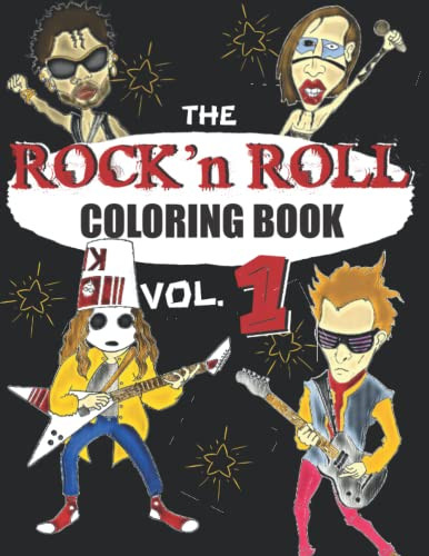 Rock N Roll Coloring Book