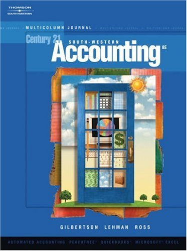 Century 21 Accounting Multicolumn Journal