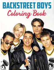 Backstreet Boys Coloring Book
