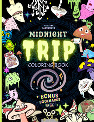 Midnight Trip Coloring Book + Bonus Bookmarks Page!