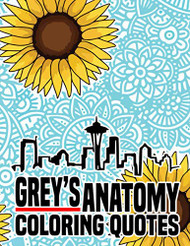 Grey's Anatomy Coloring Quotes