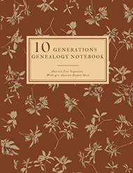 10 Generations Genealogy Notebook With 400 Ancestor Details Sheet