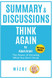 Summary & Discussions of Think Again by Adam Grant