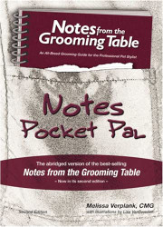 Notes Pocket Pal for Dog Grooming by Melissa Verplank