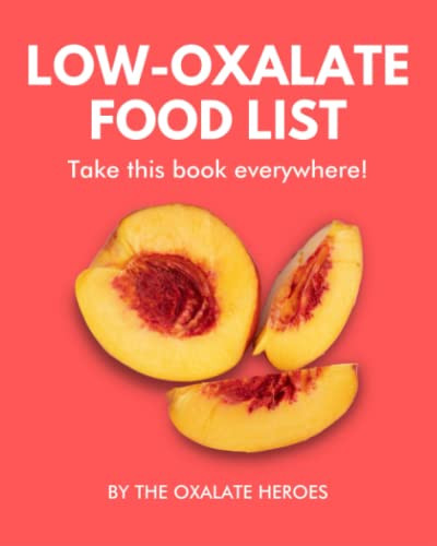 Low-Oxalate Food List