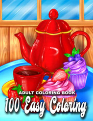 100 Easy Coloring Book