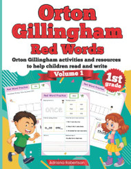 Orton Gillingham Red Words. Orton Gillingham activities and Vol. 1