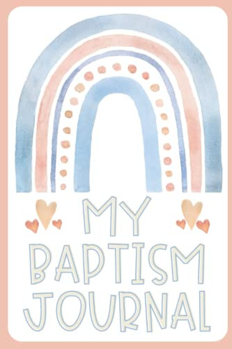 LDS Girls Baptism Journal Rainbow