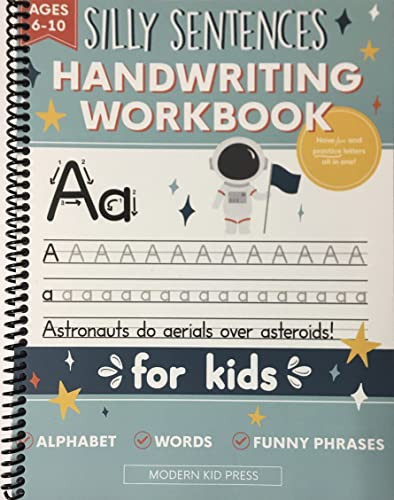 Handwriting Practice Book for Kids