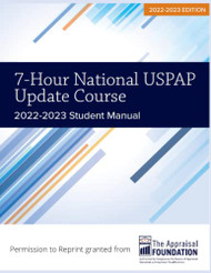 2022-2023 7-Hour USPAP Student Manual