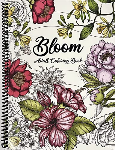 Bloom Adult Coloring Book