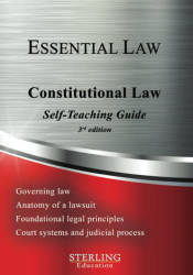 Constitutional Law: Essential Law Self-Teaching Guide