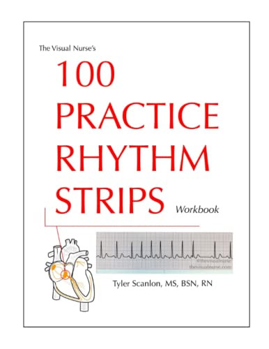 Visual Nurse's 100 Practice Rhythm Strips Workbook