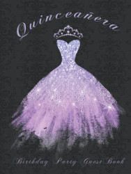 Quinceanera Birthday Party Guest Book