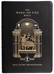 Word on Fire Bible (Volume II): Acts Letters and Revelation (Leather)