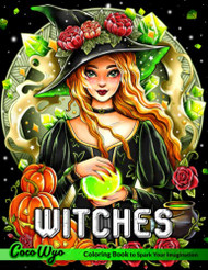 Witches Coloring Book