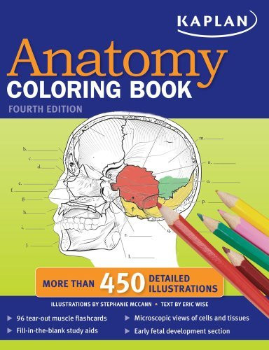 Kaplan Anatomy Coloring Book