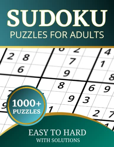 1000+ Sudoku Puzzles for Adults