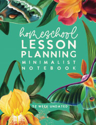 Homeschool Lesson Planning Minimalist Notebook