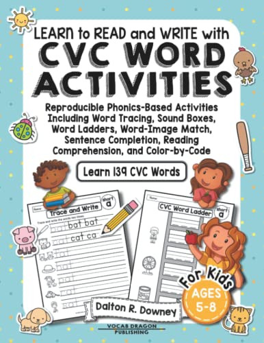 Learn To Read and Write with Cvc Word Activities