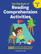 Big Book of Reading Comprehension Activities Grade 1
