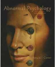 Abnormal Psychology Ronald J Comer