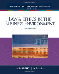 Law And Ethics In The Business Environment Terry Halbert