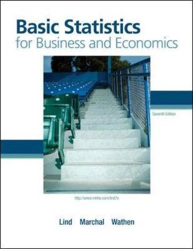 Basic Statistics For Business And Economics by Lind