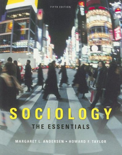 Sociology The Essentials Andersen