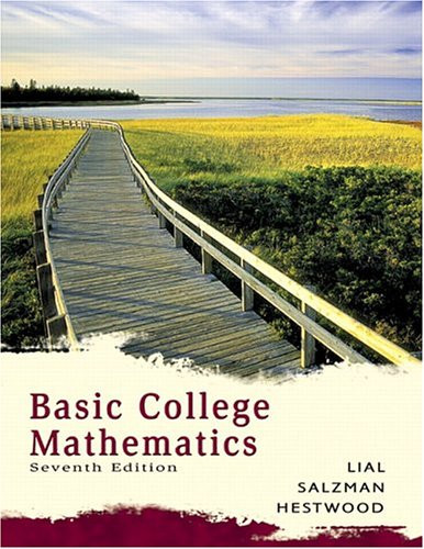 Basic College Mathematics Lial