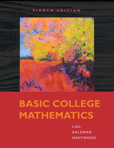 Basic College Mathematics by Lial