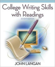 College Writing Skills  by Zoe Albright & Langan