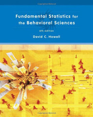 Fundamental Statistics For The Behavioral Sciences David C Howell