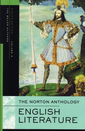 Norton Anthology Of English Literature Volume A by Stephen