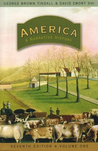 America A Narrative History Volume 1 -  David E. Shi