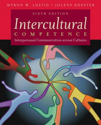 Intercultural Competence by Myron W Lustig