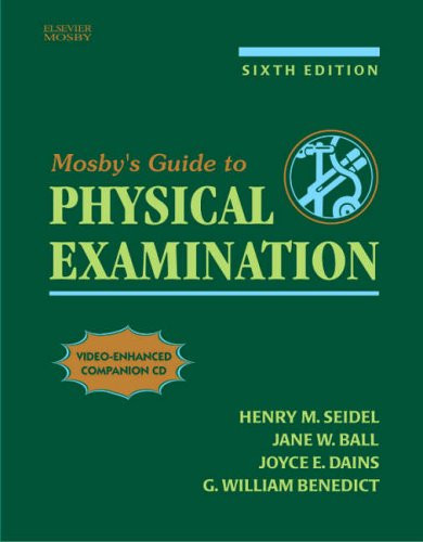 Seidel's Guide To Physical Examination  by Jane W Ball