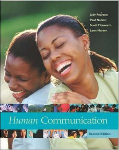 Human Communication by Judy C Pearson