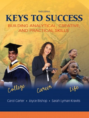 Keys To College Success - by Carol Carter