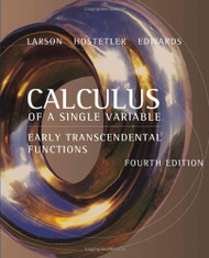 Calculus of A Single Variable Early Transcendental Functions Larson