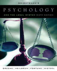 Psychology and the Legal System  by Edith Greene