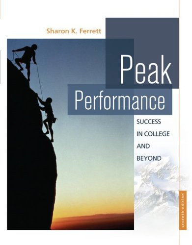 Peak Performance Sharon Ferrett