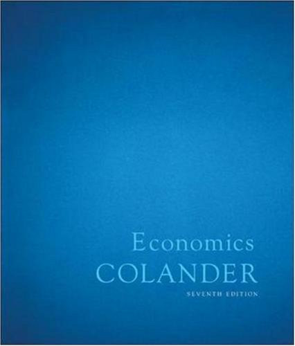Economics David Colander