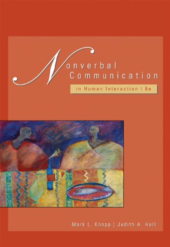 Nonverbal Communication In Human Interaction Mark L Knapp