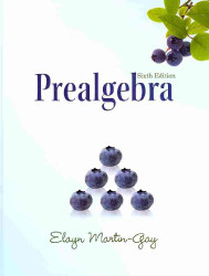 Prealgebra  by Elayn Martin-Gay