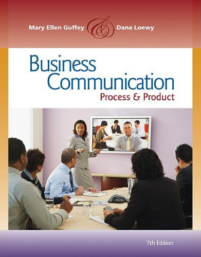 Business Communication  by Mary Ellen Guffey