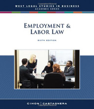 Employment And Labor Law Reprint by Patrick J Cihon