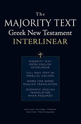 Majority Text Greek New Testament Interlinear