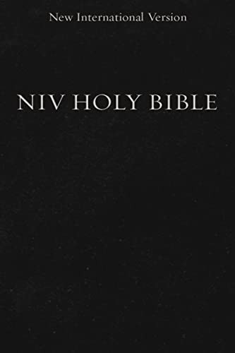 NIV Holy Bible Compact Black